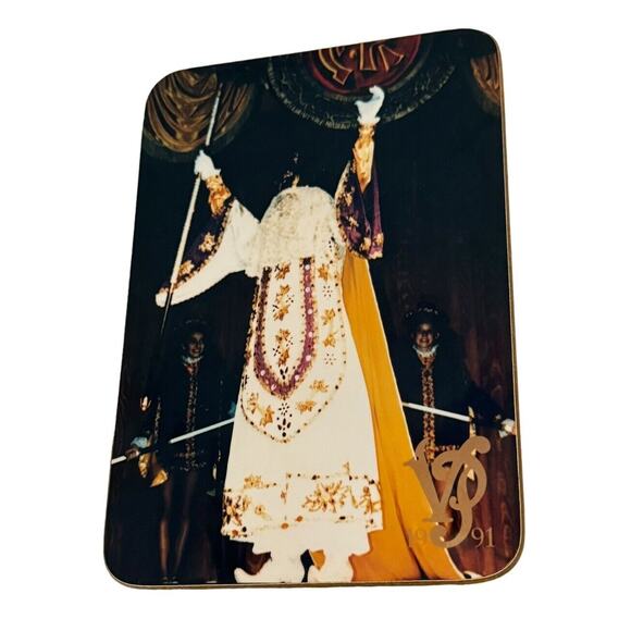 Veiled Prophet 1991 St. Louis Coasters (4) Cork VTG Missouri Secret Society READ - Picture 4 of 8